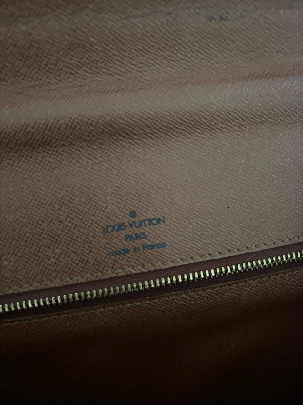 Louis Vuitton Monceau 28 Monogram Canvas Satchel in Brown with Gold Hardware - Picture 11 of 17